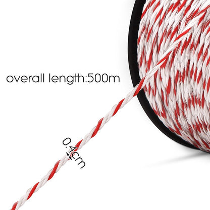 Giantz Home & Garden > Gate Openers > Fence & Gate Accessories Giantz Electric Fence Poly Rope 500M