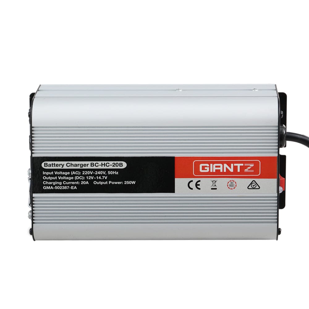 Giantz Outdoor Recreation > Camping > Batteries & Generators Giantz 12V 20A Car Battery Charger Inverter 20 Amp ATV 4WD Boat Caravan