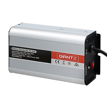Giantz Outdoor Recreation > Camping > Batteries & Generators Giantz 12V 20A Car Battery Charger Inverter 20 Amp ATV 4WD Boat Caravan