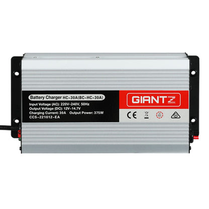 Giantz Outdoor Recreation > Camping > Batteries & Generators Giantz 12V 30A Car Battery Charger 30Amp ATV 4WD Boat Caravan