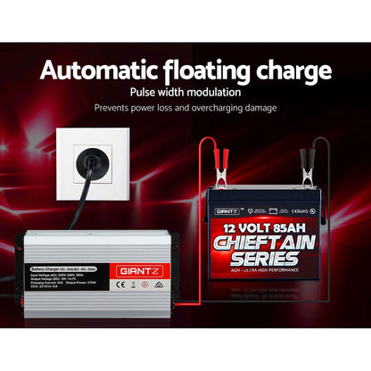 Giantz Outdoor Recreation > Camping > Batteries & Generators Giantz 12V 30A Car Battery Charger 30Amp ATV 4WD Boat Caravan