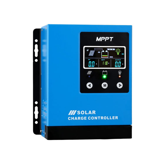 Giantz Outdoor Recreation > Camping > Batteries & Generators Giantz 40A MPPT Solar Charge Controller Auto 12V/24V/36V/48V Battery Regulator