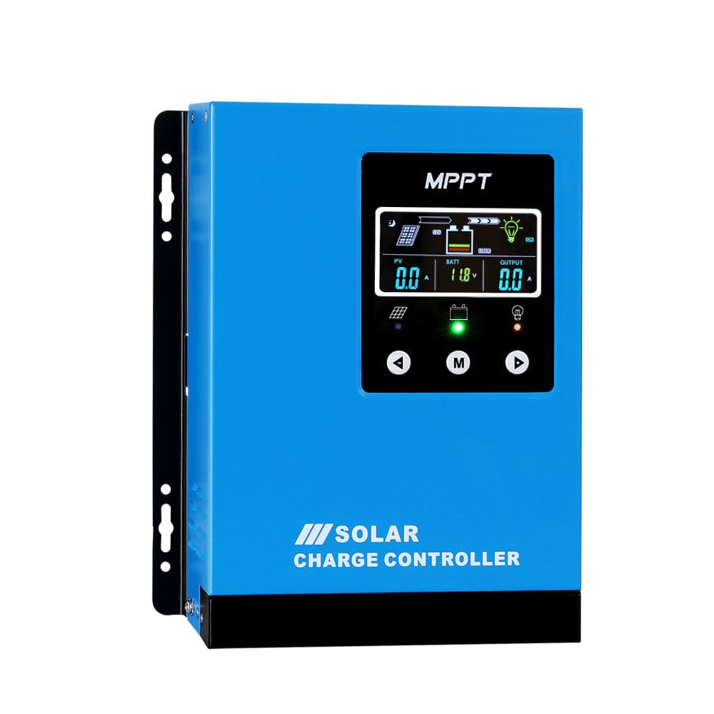 Giantz Outdoor Recreation > Camping > Batteries & Generators Giantz 60A MPPT Solar Charge Controller Auto 12V/24V/36V/48V Battery Regulator