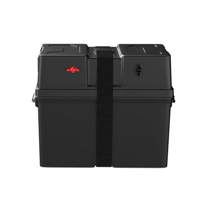 Giantz Outdoor Recreation > Camping > Batteries & Generators Giantz Battery Box 500W Inverter Deep Cycle Battery Portable Caravan Camping USB