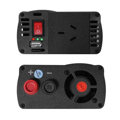 Giantz Outdoor Recreation > Camping > Batteries & Generators Giantz Power Inverter 600W/1200W 12V to 240V Pure Sine Wave Camping Car Boat