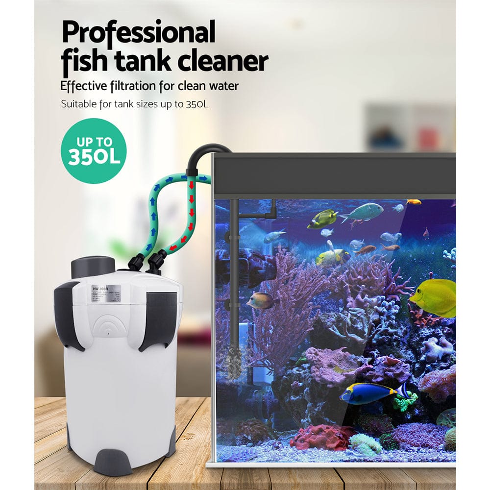 Giantz Pet Care > Aquarium > Aquarium Filters & Pumps Giantz Aquarium Filter Fish Tank External Canister Water Pump 1850L/H