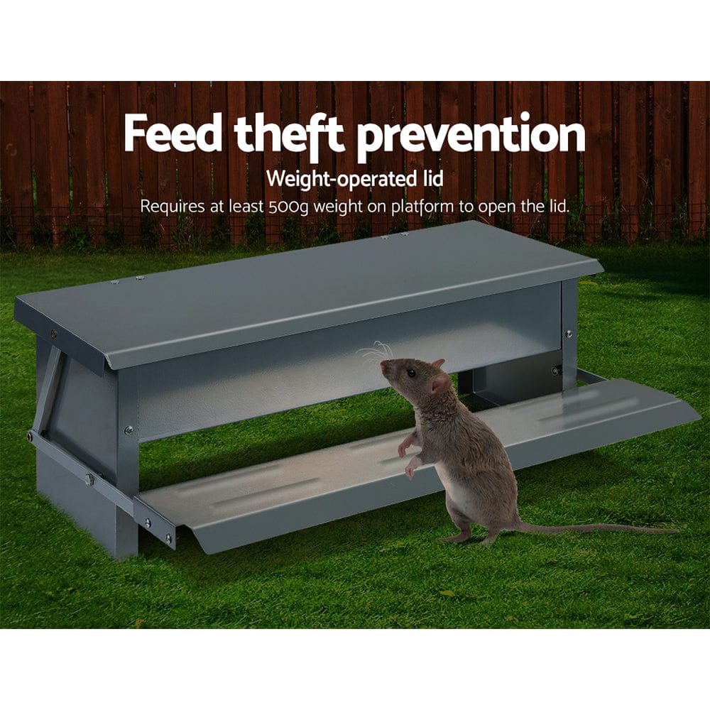 Giantz Pet Care > Farm Supplies > Farm Equipment Giantz Chicken Feeder 5KG Automatic Auto