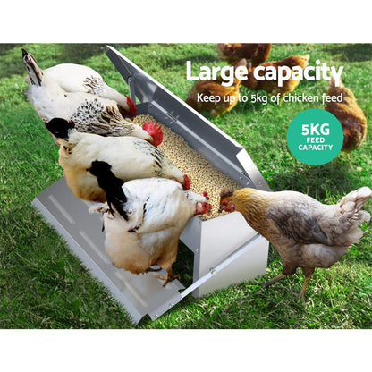 Giantz Pet Care > Farm Supplies > Farm Equipment Giantz Chicken Feeder 5KG Automatic Auto