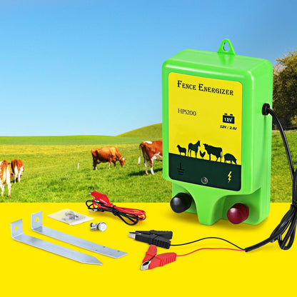 Giantz Pet Care > Farm Supplies > Fencing Giantz 18km Electric Fence Energiser 1.56J
