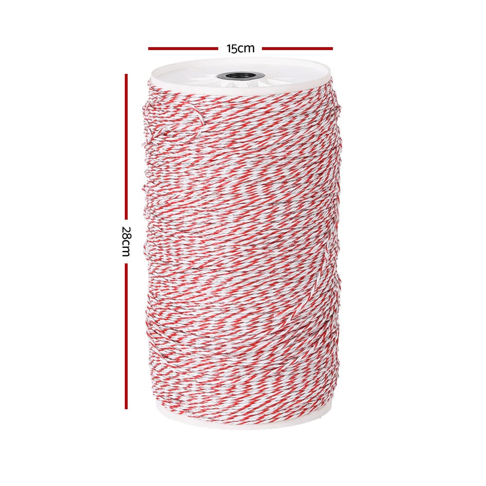 Giantz Pet Care > Farm Supplies > Fencing Giantz Electric Fence Poly Wire 1000M