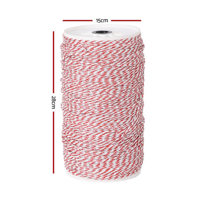 Giantz Pet Care > Farm Supplies > Fencing Giantz Electric Fence Poly Wire 1000M