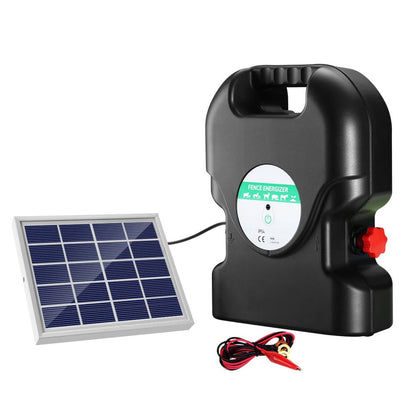 Giantz Pet Care > Farm Supplies > Fencing Giantz Fence Energiser 20KM Solar Powered 1.2J Electric