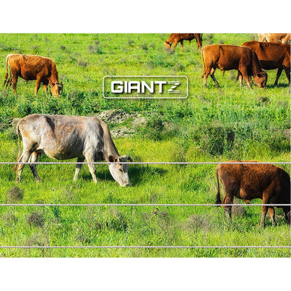 Giantz Pet Care > Farm Supplies > Fencing Giantz Fence Energiser 5KM Solar Powered 0.15J Electric Fencing Charger