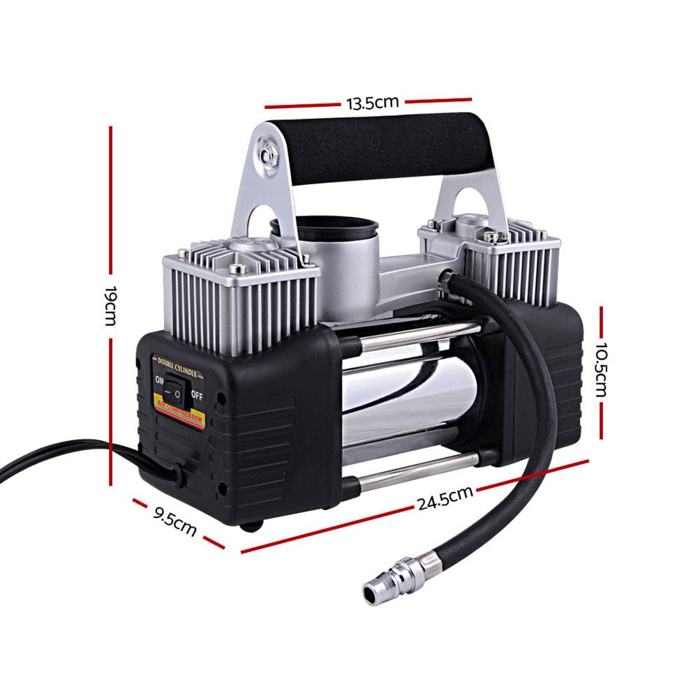 Giantz Tools > Air Compressor > Air Compressors Giantz Air Compressor 12V 4x4 Tyre 85L/min Deflator Inflator Car Truck Portable