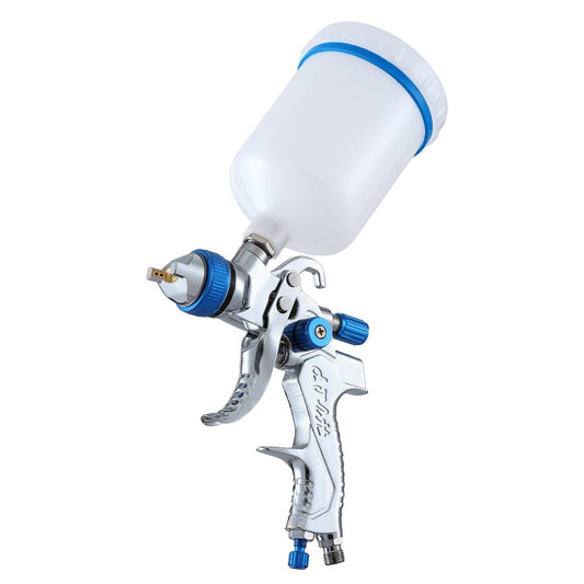 Giantz Tools > Air Compressor > Air Compressors Giantz Spray Gun Paint Gun HVLP Gravity Feed 1.4mm 1.7mm 2.0mm Nozzles Included