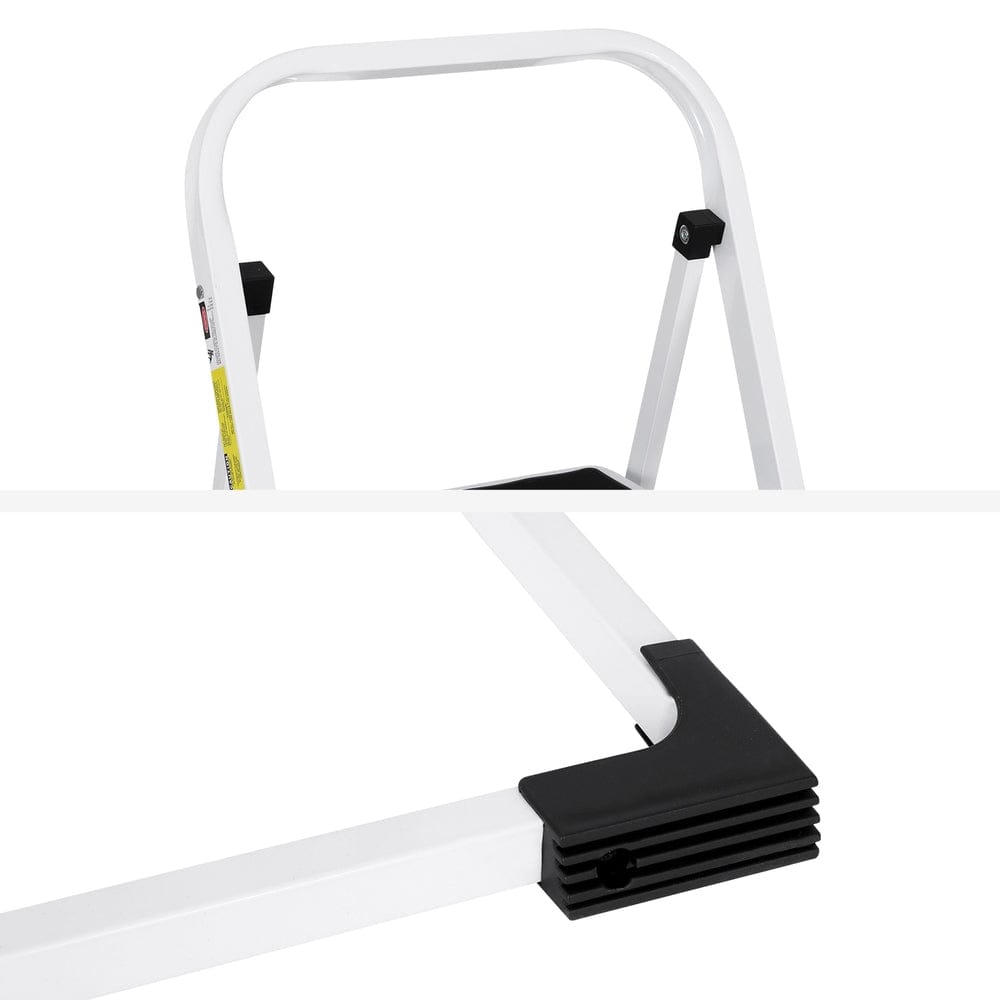 Giantz Tools > Industrial Tools > Ladders & Scaffolding Giantz 2 Step Ladder Multi-Purpose Folding Steel Light Weight Platform