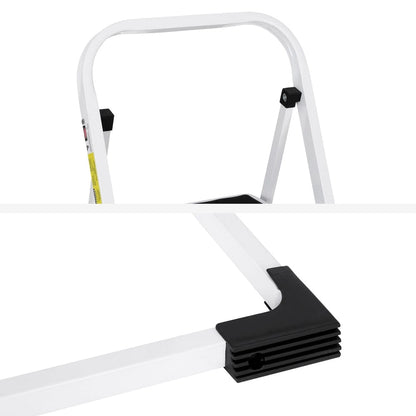 Giantz Tools > Industrial Tools > Ladders & Scaffolding Giantz 2 Step Ladder Multi-Purpose Folding Steel Light Weight Platform