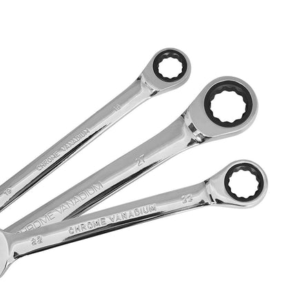 Giantz Tools > Other Tools > Hand Tools Giantz 17pcs Ratchet Spanner Set Metric 6MM-30MM