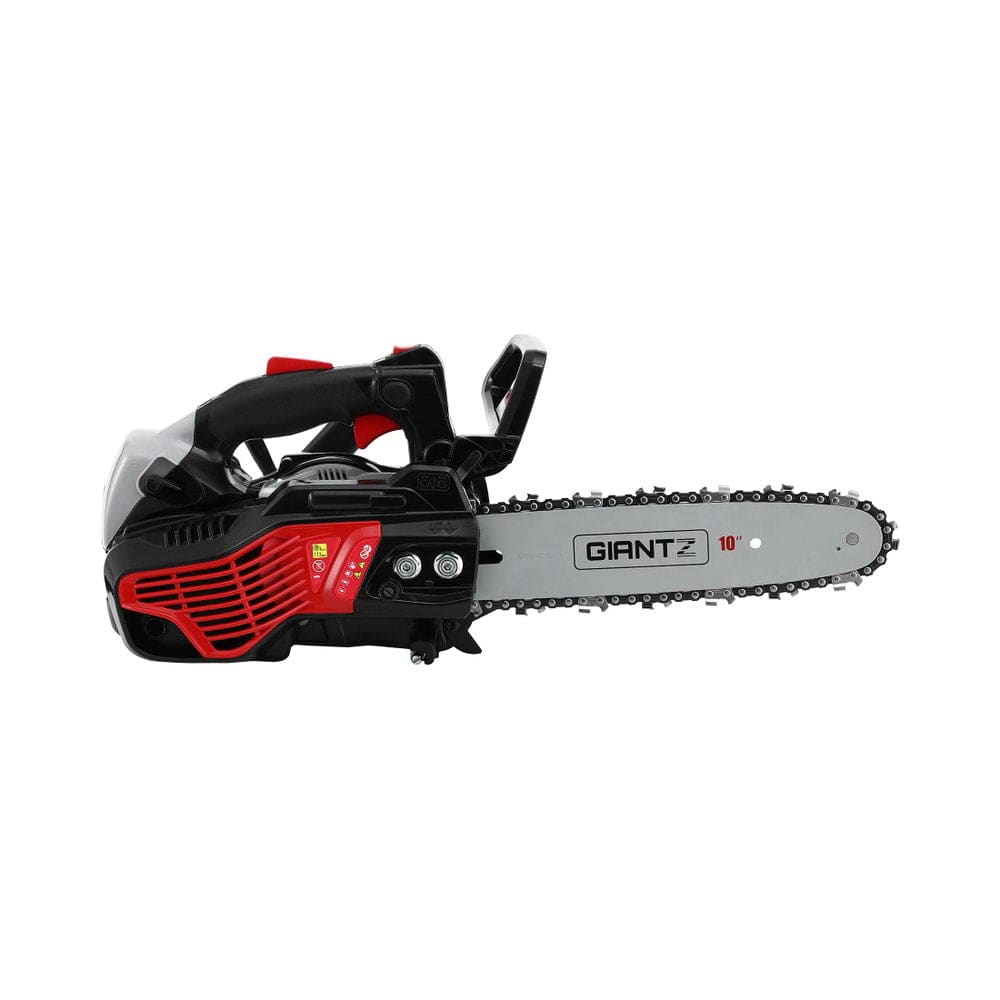 Giantz Tools > Power Tools > Chainsaws Giantz 25CC Petrol Chainsaw 10'' Bar Chain Saw Lightweight for Pruning Cutting