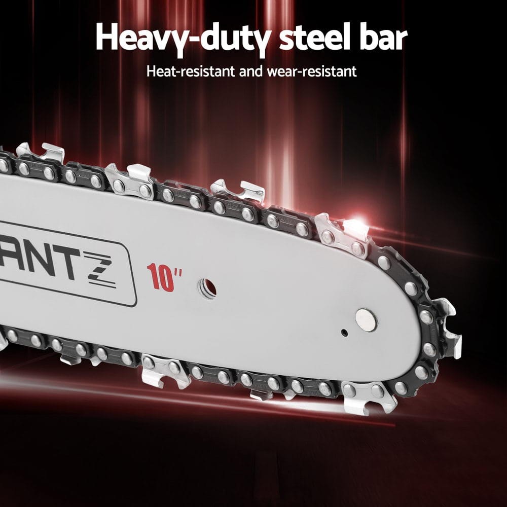 Giantz Tools > Power Tools > Chainsaws Giantz 25CC Petrol Chainsaw 10'' Bar Chain Saw Lightweight for Pruning Cutting