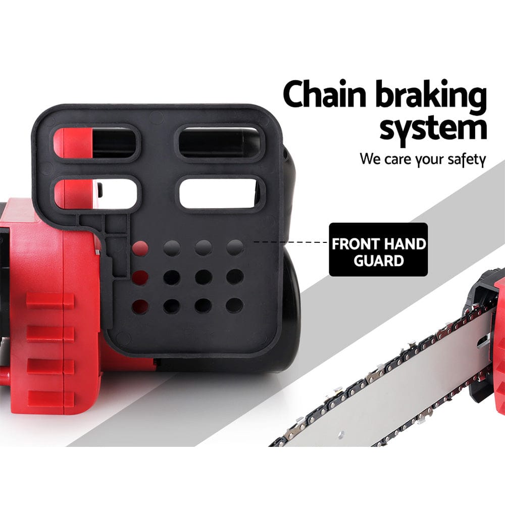 Giantz Tools > Power Tools > Chainsaws Giantz Chainsaw 10" 20V Cordless Saw Electric Battery Rechargeable,Giantz Chainsaw Electric Cordless 20V 10" Saw Wood Cutter Pruner Li-lon Battery