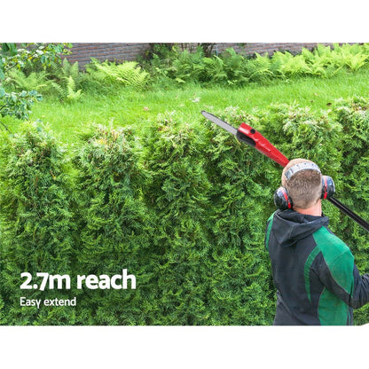 Giantz Tools > Power Tools > Chainsaws Giantz Chainsaw Cordless Pole Chain Saw 20V 8in Pruner 2.7m Long Reach Battery