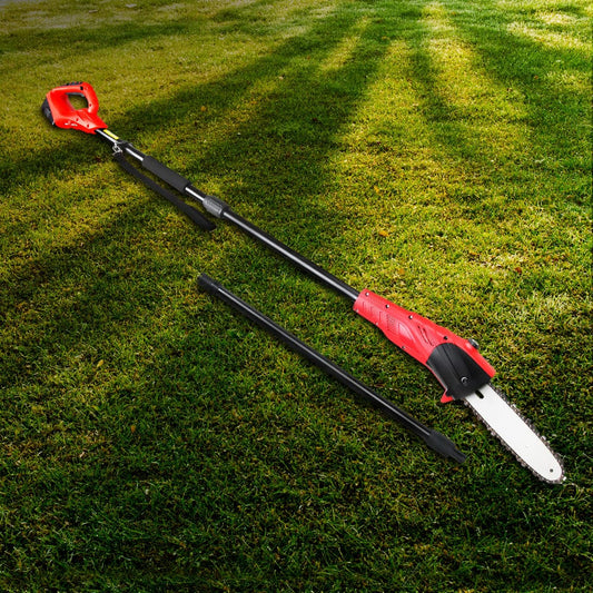 Giantz Tools > Power Tools > Chainsaws Giantz Chainsaw Cordless Pole Chain Saw 20V 8in Pruner 2.7m Long Reach Battery