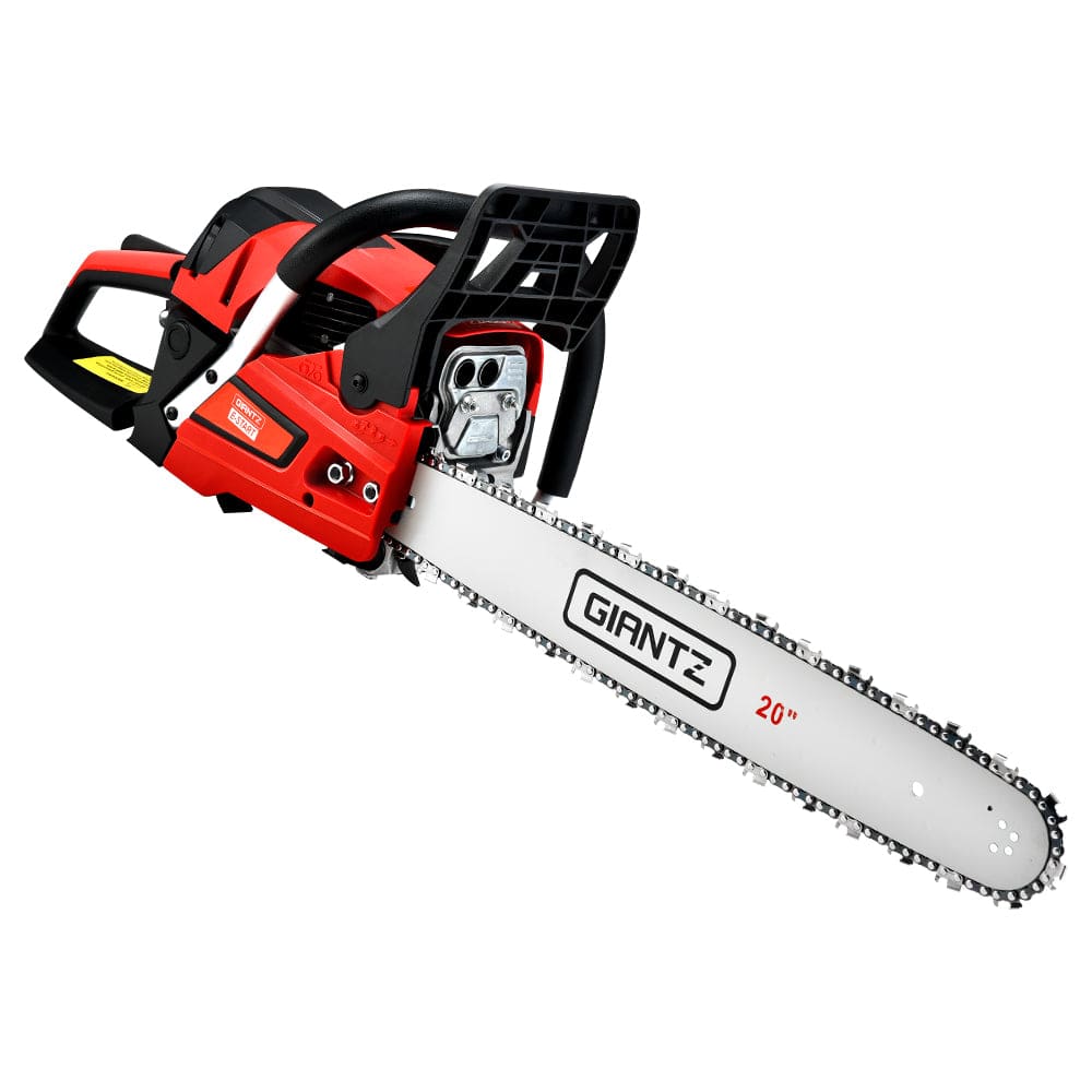 Giantz Tools > Power Tools > Chainsaws Giantz Chainsaw Petrol 52CC 20" Bar Commercial E-Start Pruning Chain Saw,Giantz Chainsaw Petrol 52CC 20" Bar Commercial E-Start Pruning Chain Saw 4.0HP