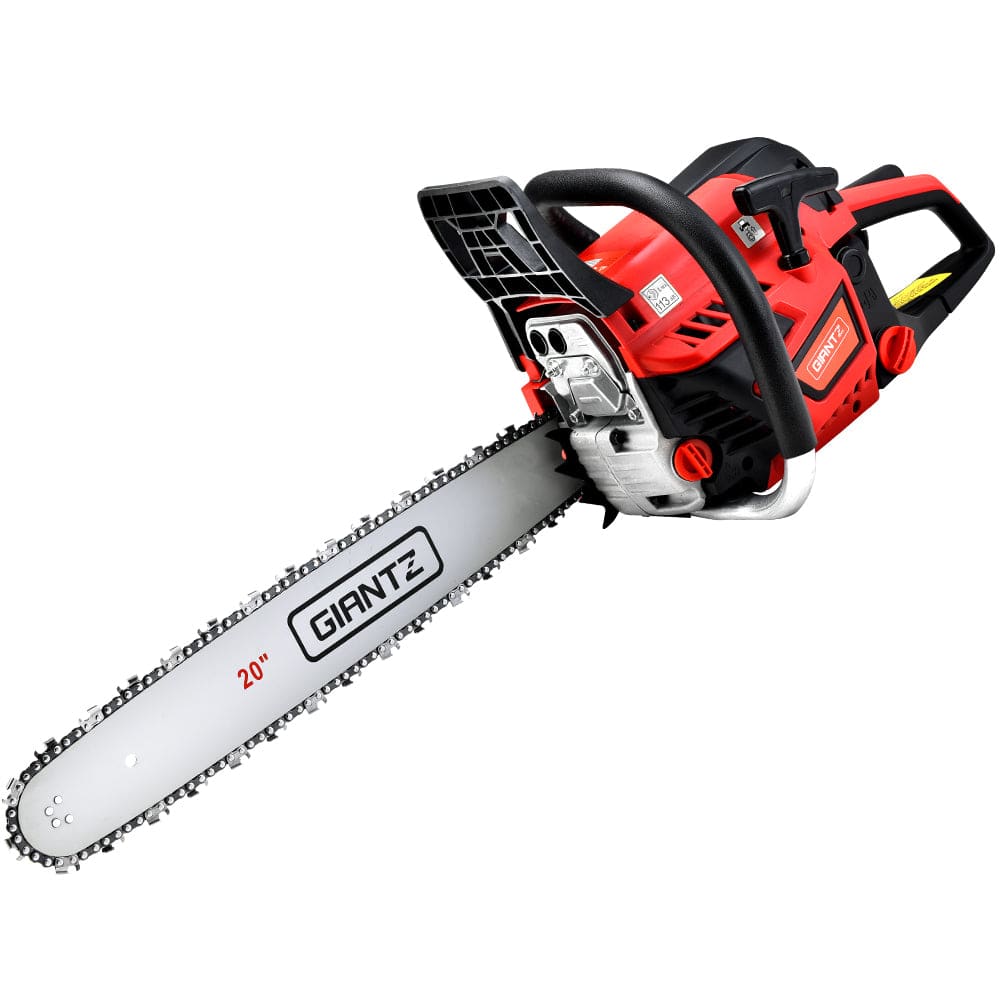 Giantz Tools > Power Tools > Chainsaws Giantz Chainsaw Petrol 52CC 20" Bar Commercial E-Start Pruning Chain Saw,Giantz Chainsaw Petrol 52CC 20" Bar Commercial E-Start Pruning Chain Saw 4.0HP