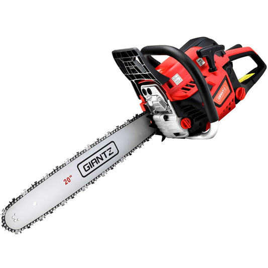 Giantz Tools > Power Tools > Chainsaws Giantz Chainsaw Petrol 52CC 20" Bar Commercial E-Start Pruning Chain Saw,Giantz Chainsaw Petrol 52CC 20" Bar Commercial E-Start Pruning Chain Saw 4.0HP