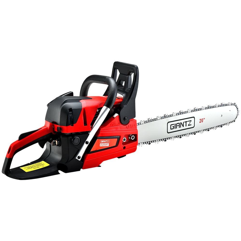 Giantz Tools > Power Tools > Chainsaws Giantz Chainsaw Petrol 52CC 20" Bar Commercial E-Start Pruning Chain Saw,Giantz Chainsaw Petrol 52CC 20" Bar Commercial E-Start Pruning Chain Saw 4.0HP