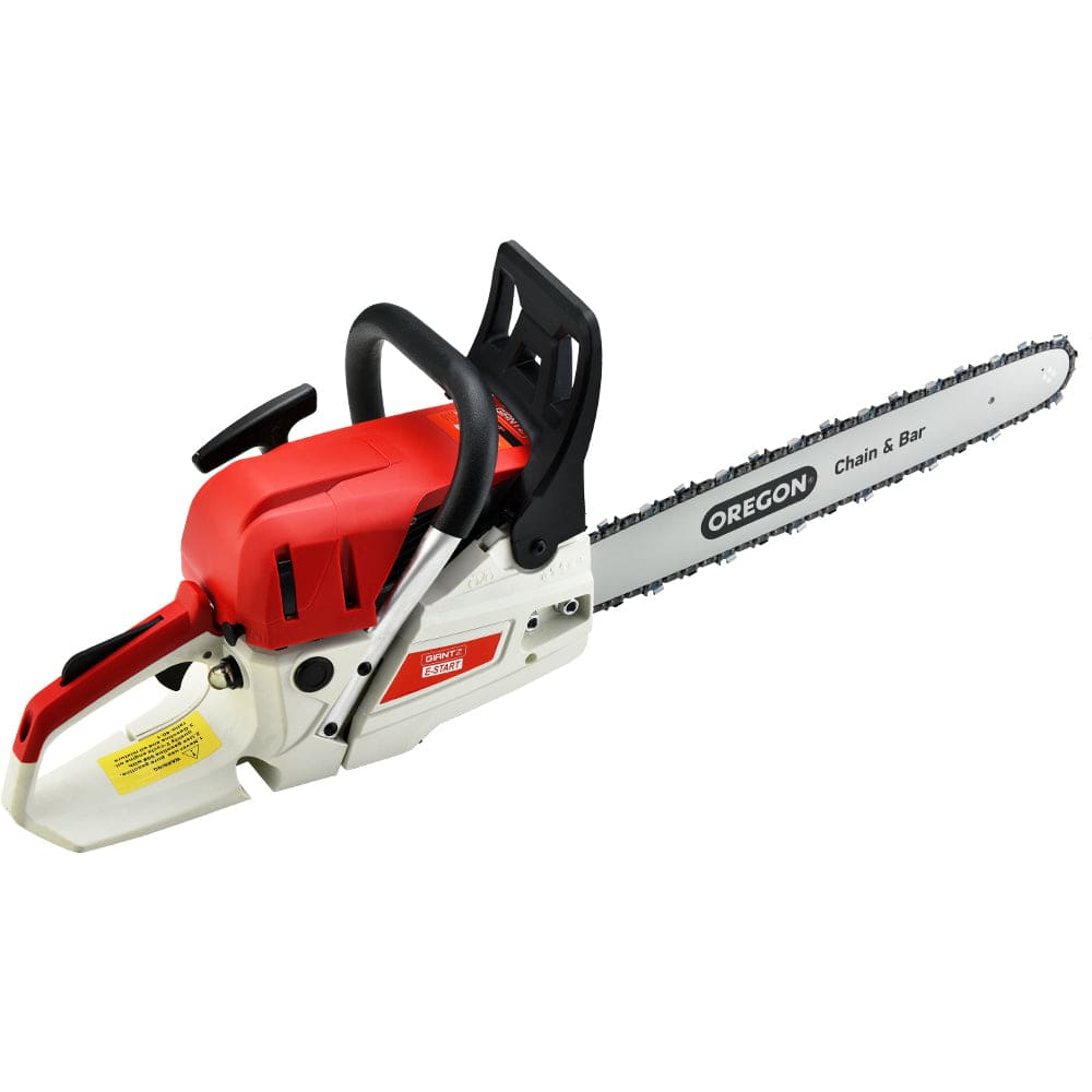 Giantz Tools > Power Tools > Chainsaws Giantz Chainsaw Petrol 52CC 20" Oregon Bar Commercial E-Start Pruning Chain Saw