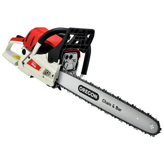 Giantz Tools > Power Tools > Chainsaws Giantz Chainsaw Petrol 52CC 20" Oregon Bar Commercial E-Start Pruning Chain Saw