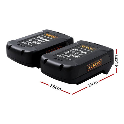 Giantz Tools > Power Tools > Outdoor Power Equipment Giantz Lawn Mower 40V Battery Only Cordless 20V x2 Fits LI37