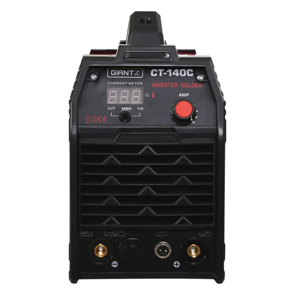Giantz Tools > Power Tools > Welding Guns & Plasma Cutters Giantz 140Amp Inverter Welder Plasma Cutter Gas DC iGBT Portable Welding Machine