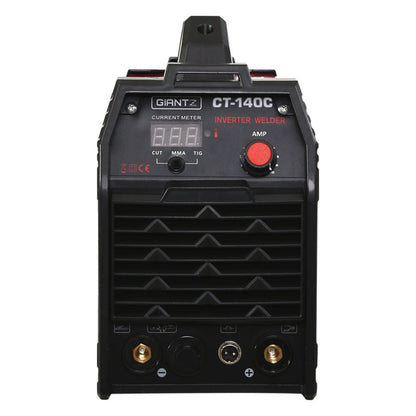 Giantz Tools > Power Tools > Welding Guns & Plasma Cutters Giantz 140Amp Inverter Welder Plasma Cutter Gas DC iGBT Portable Welding Machine