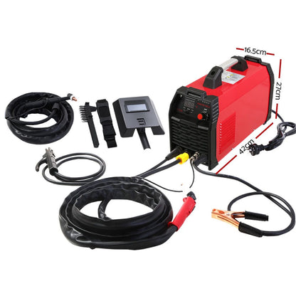 Giantz Tools > Power Tools > Welding Guns & Plasma Cutters Giantz 140Amp Inverter Welder Plasma Cutter Gas DC iGBT Portable Welding Machine