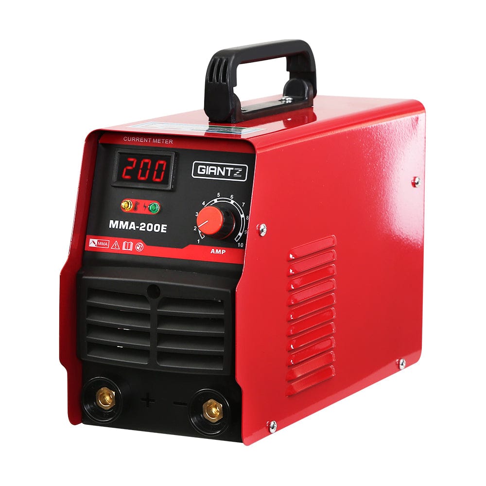 Giantz Tools > Power Tools > Welding Guns & Plasma Cutters Giantz 200 Amp Inverter Welder MMA ARC DC IGBT Welding Machine Stick Portable