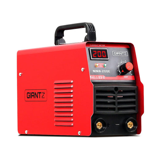 Giantz Tools > Power Tools > Welding Guns & Plasma Cutters Giantz 200 Amp Inverter Welder MMA ARC DC IGBT Welding Machine Stick Portable