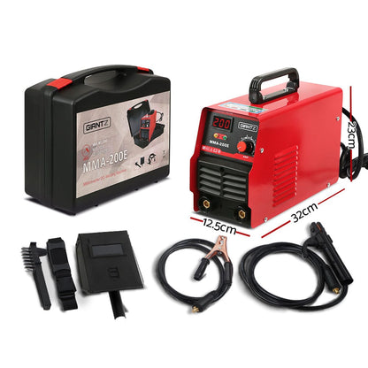 Giantz Tools > Power Tools > Welding Guns & Plasma Cutters Giantz 200 Amp Inverter Welder MMA ARC DC IGBT Welding Machine Stick Portable
