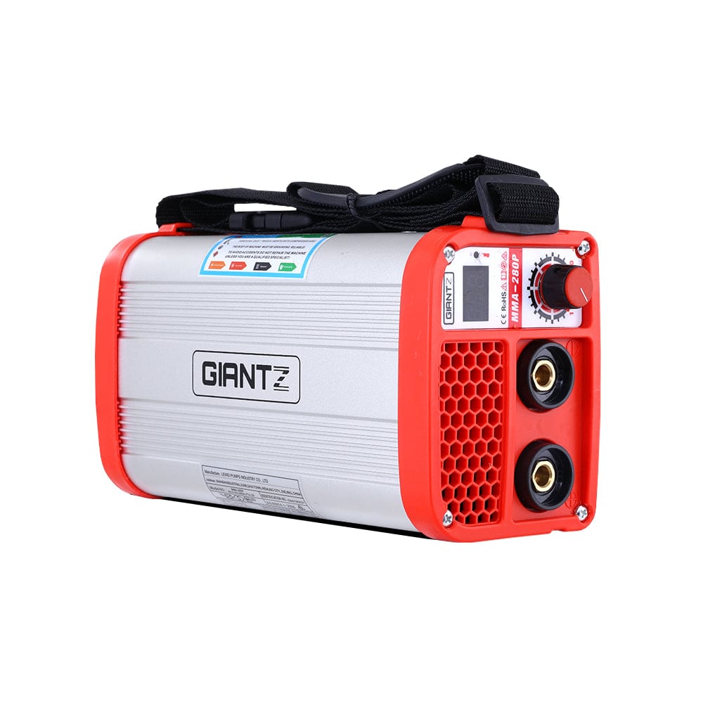 Giantz Tools > Power Tools > Welding Guns & Plasma Cutters Giantz 280 Amp Inverter Welder DC MMA ARC IGBT Stick Portable Welding Machine