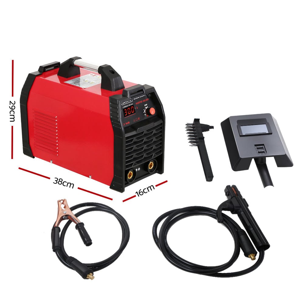 Giantz Tools > Power Tools > Welding Guns & Plasma Cutters Giantz 300Amp Inverter Welder MMA ARC iGBT DC Gas Welding Machine Stick Portable