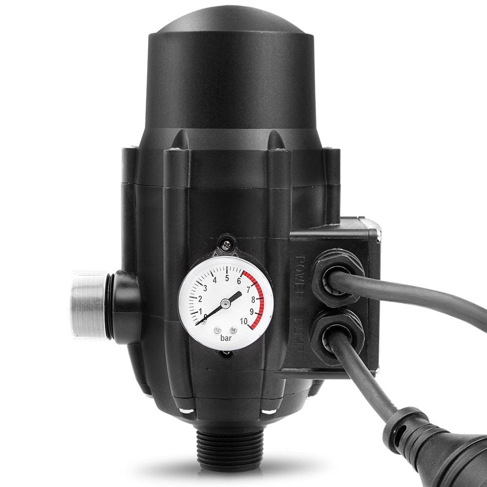 Giantz Tools > Pumps > Irrigation Pumps Giantz Water Pressure Pump Controller Auto Switch Control Electric Electronic Black