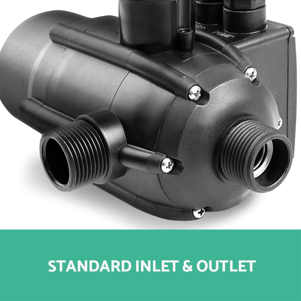 Giantz Tools > Pumps > Irrigation Pumps Giantz Water Pressure Pump Controller Auto Switch Control Electric Electronic Black