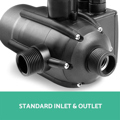 Giantz Tools > Pumps > Irrigation Pumps Giantz Water Pressure Pump Controller Auto Switch Control Electric Electronic Black