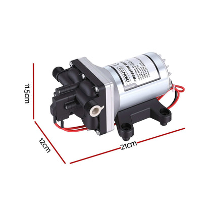 Giantz Tools > Pumps > Pool Pumps Giantz 12V Water Pump High Pressure Fast Self Priming 11.3L with Auto Switch for RV Caravan Boat