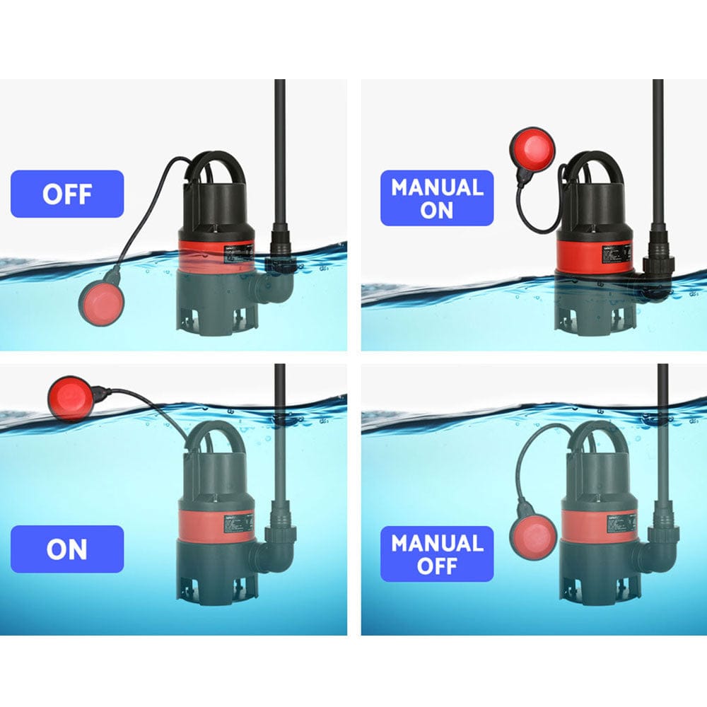 Giantz Tools > Pumps > Sewage Pumps Giantz Garden Submersible Pump 400W Dirty Water Bore Tank Well�Steel Sewerage