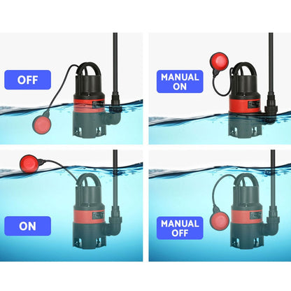 Giantz Tools > Pumps > Sewage Pumps Giantz Garden Submersible Pump 400W Dirty Water Bore Tank Well�Steel Sewerage