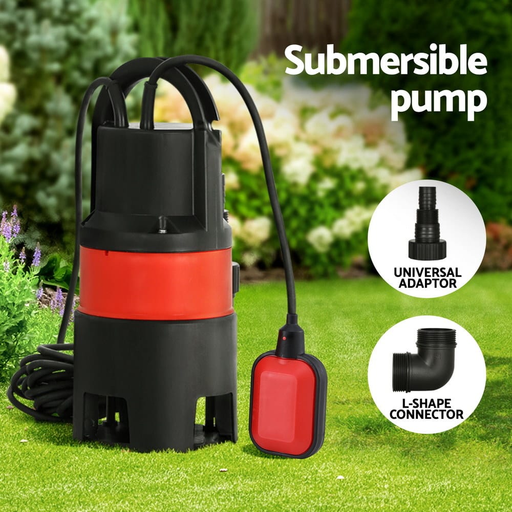 Giantz Tools > Pumps > Sewage Pumps Giantz Garden Submersible Pump 400W Dirty Water Bore Tank Well Steel Sewerage