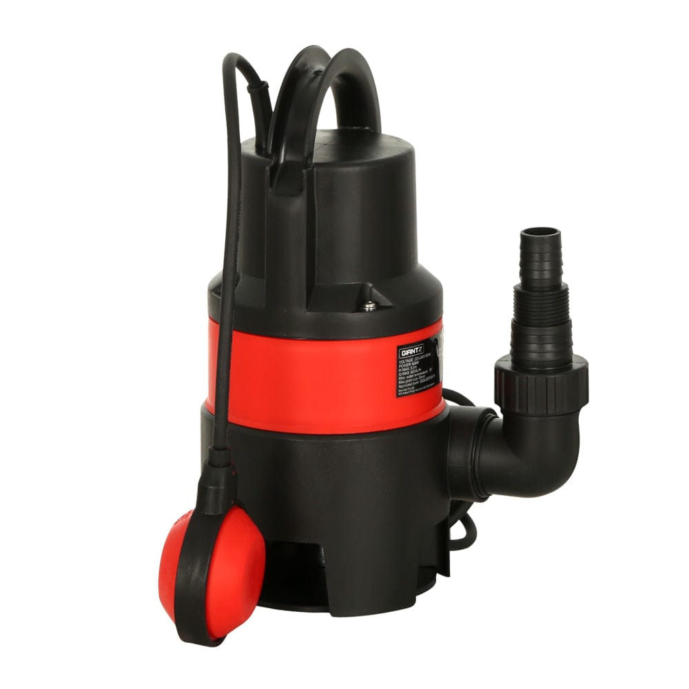 Giantz Tools > Pumps > Sewage Pumps Giantz Garden Submersible Pump 550W Dirty Water Bore Tank Well Steel Sewerage